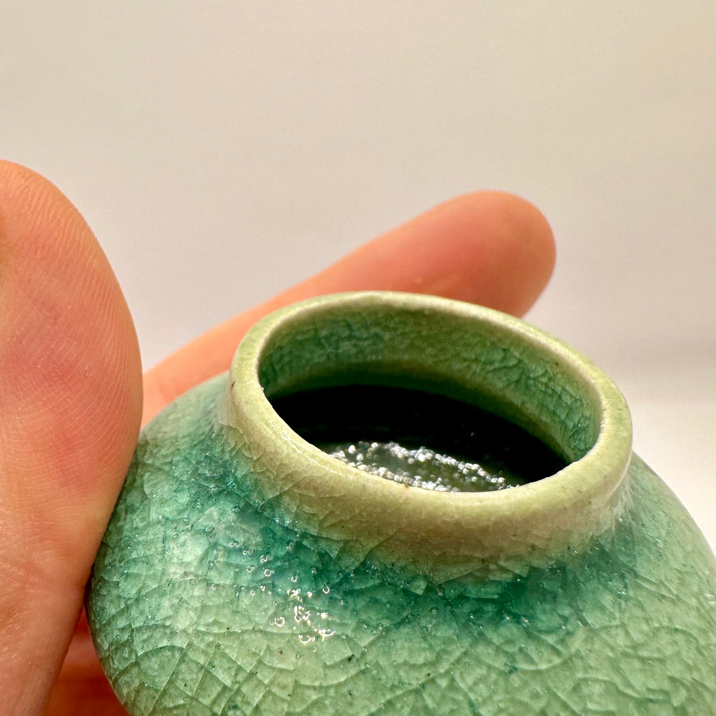 Miniature Green TRIO set