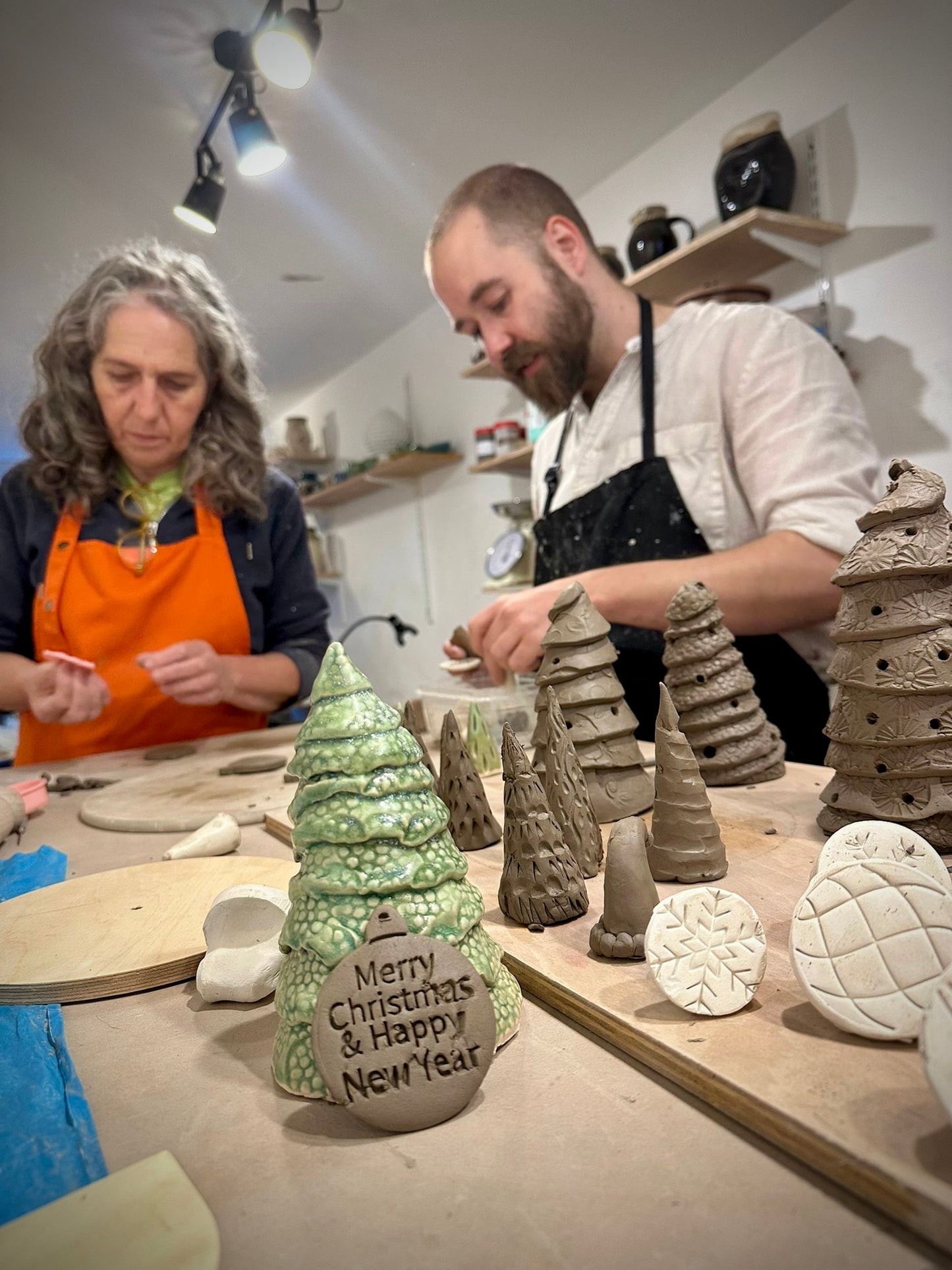 Christmas Decorations and Throwing Class