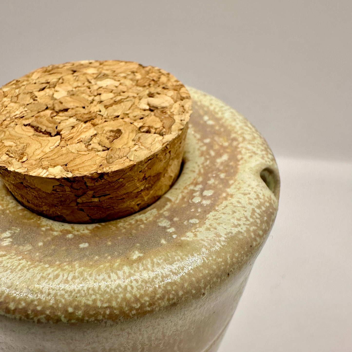 Sustainable Travel Mug in Stoneware "DUE"