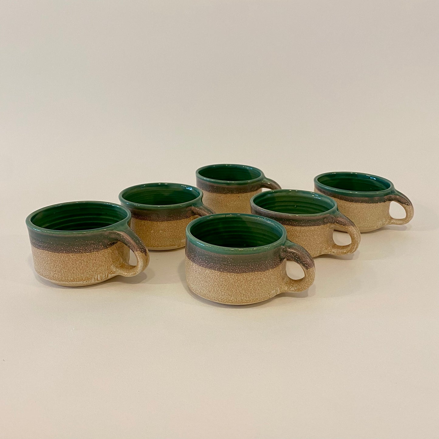 Paris Green Mugs