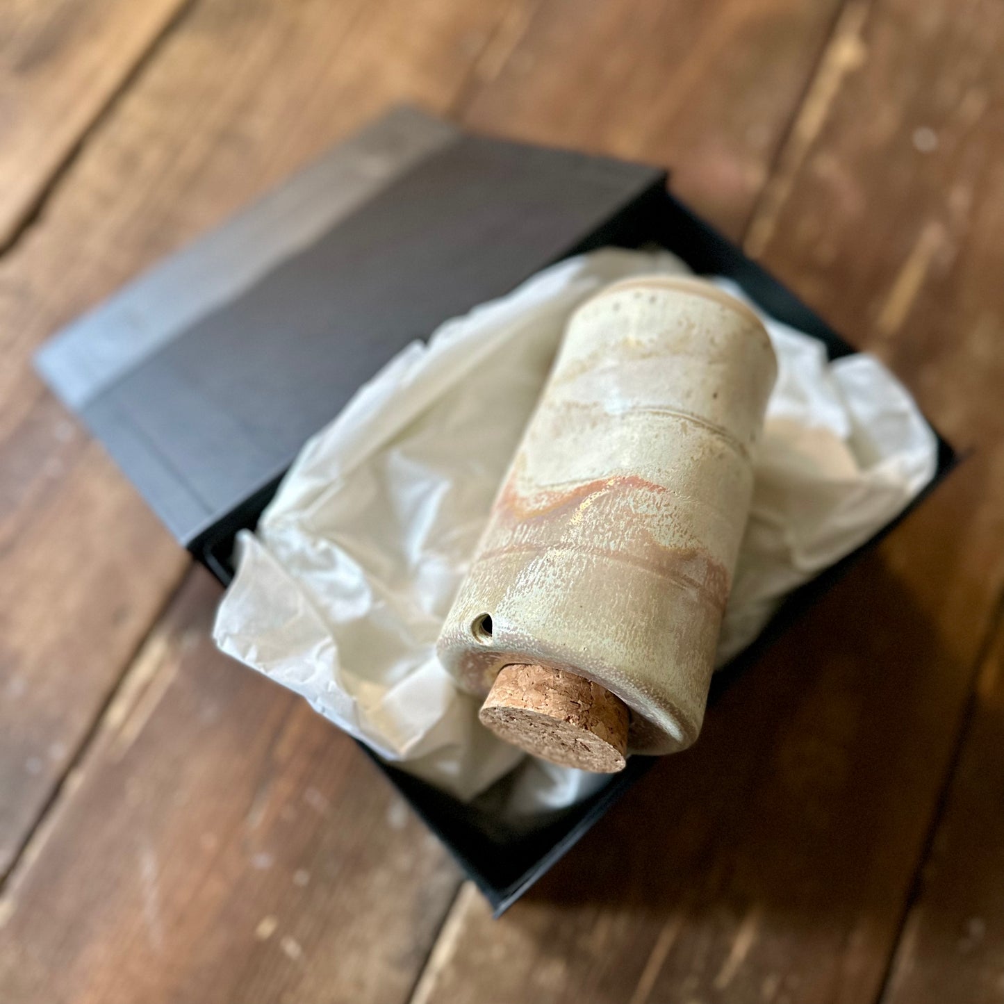 Sustainable Travel Mug in Stoneware "DUE"