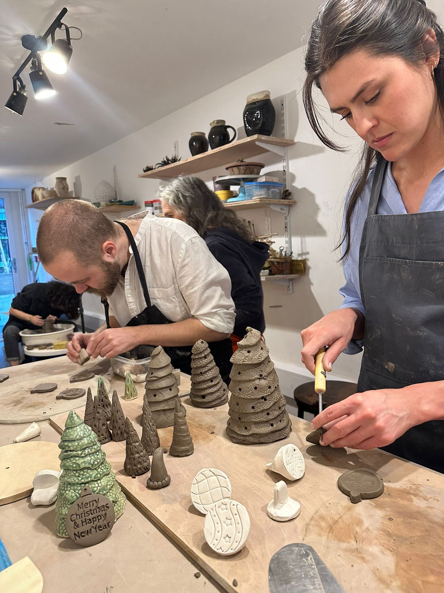 Christmas Decorations and Throwing Class