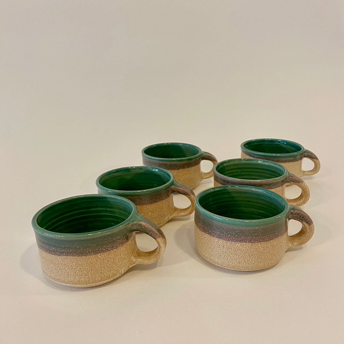 Paris Green Mugs